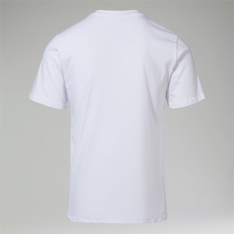 Men's Organic Classic Logo Tee White