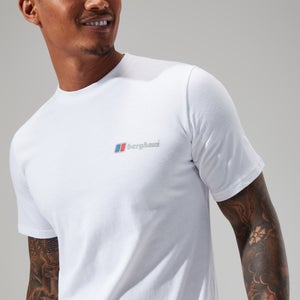 Men's Organic Classic Logo Tee White