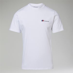 Men's Organic Classic Logo Tee White