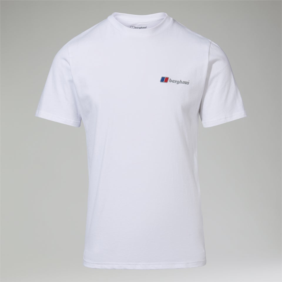 Men's Organic Classic Logo Tee White