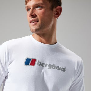 Organic Big Classic Logo T-Shirt für Herren - Weiß