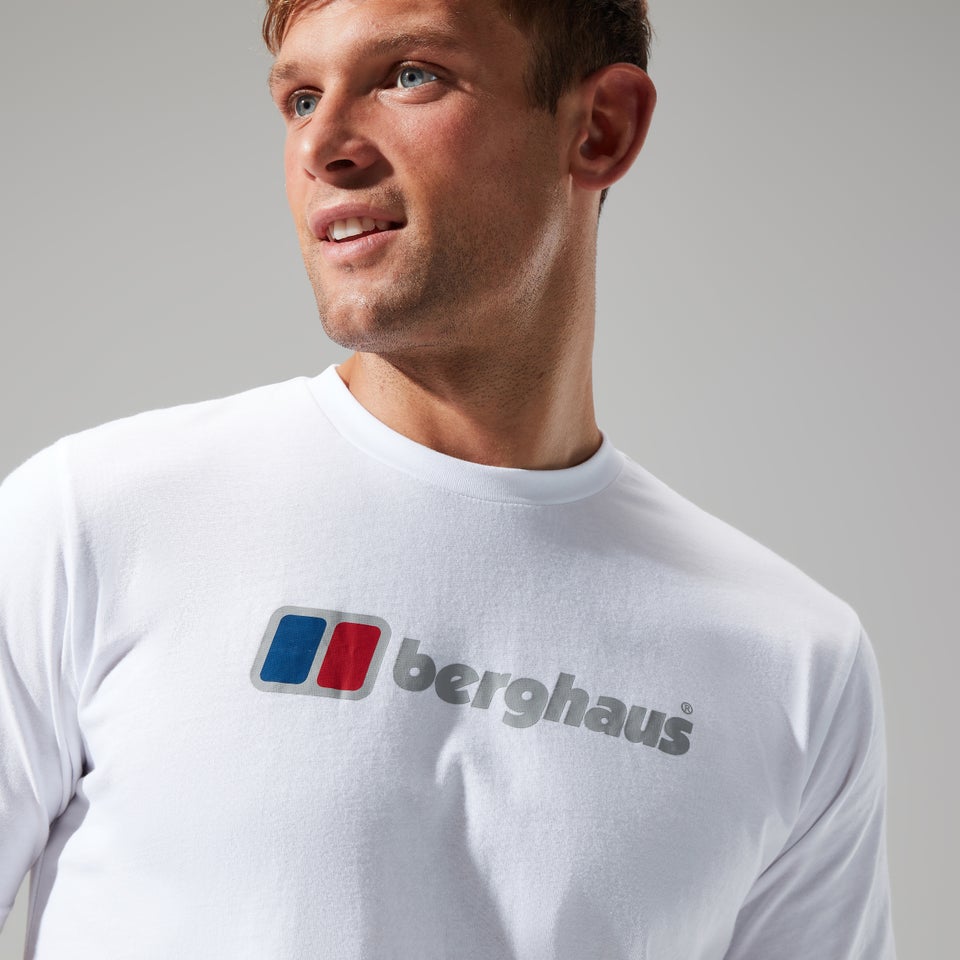 Organic Big Classic Logo T-Shirt für Herren - Weiß