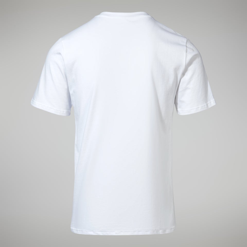 Organic Big Classic Logo T-Shirt für Herren - Weiß