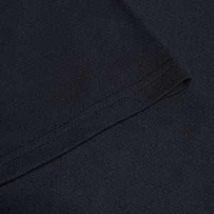 Men's Organic Front & Back Logo Tee Black