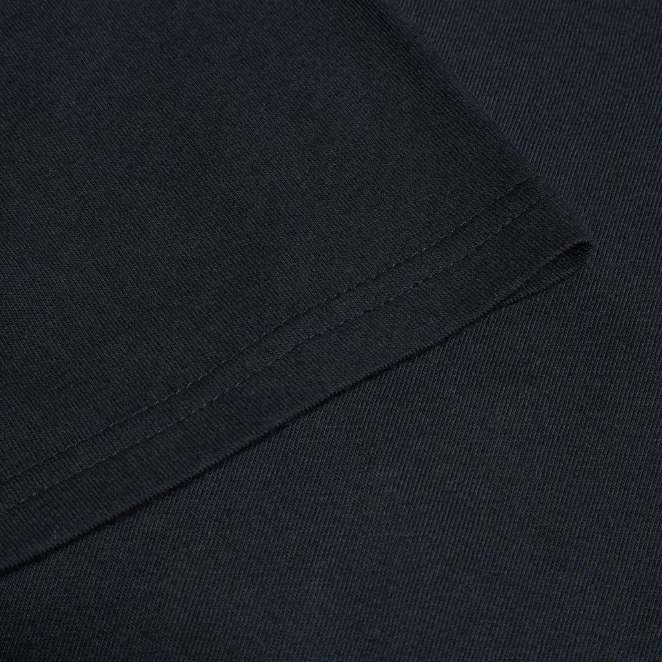 Men's Organic Front & Back Logo Tee Black