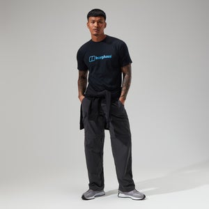 Organic Front & Back Logo T-Shirt für Herren - Dunkelblau