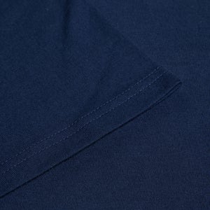 Organic Front & Back Logo T-Shirt für Herren - Dunkelblau