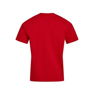 Men's Organic Colour Logo T Shirt Red / Blue
