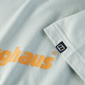 Men's Organic Big Color Logo T Shirt Grey