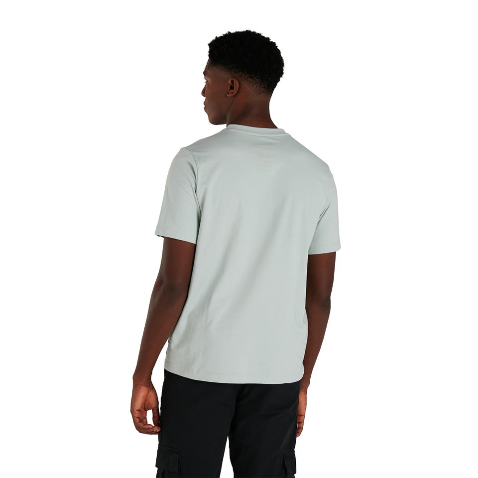 Men's Organic Big Color Logo T Shirt Grey