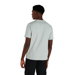 Men's Organic Big Color Logo T Shirt Grey