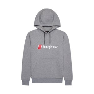 Unisex Heritage Logo Hoody - Dark Grey - XS