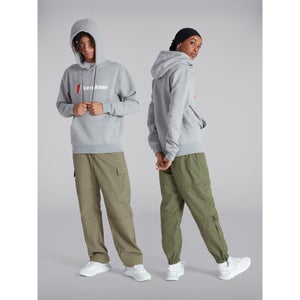 Unisex Heritage Logo Hoody - Dark Grey