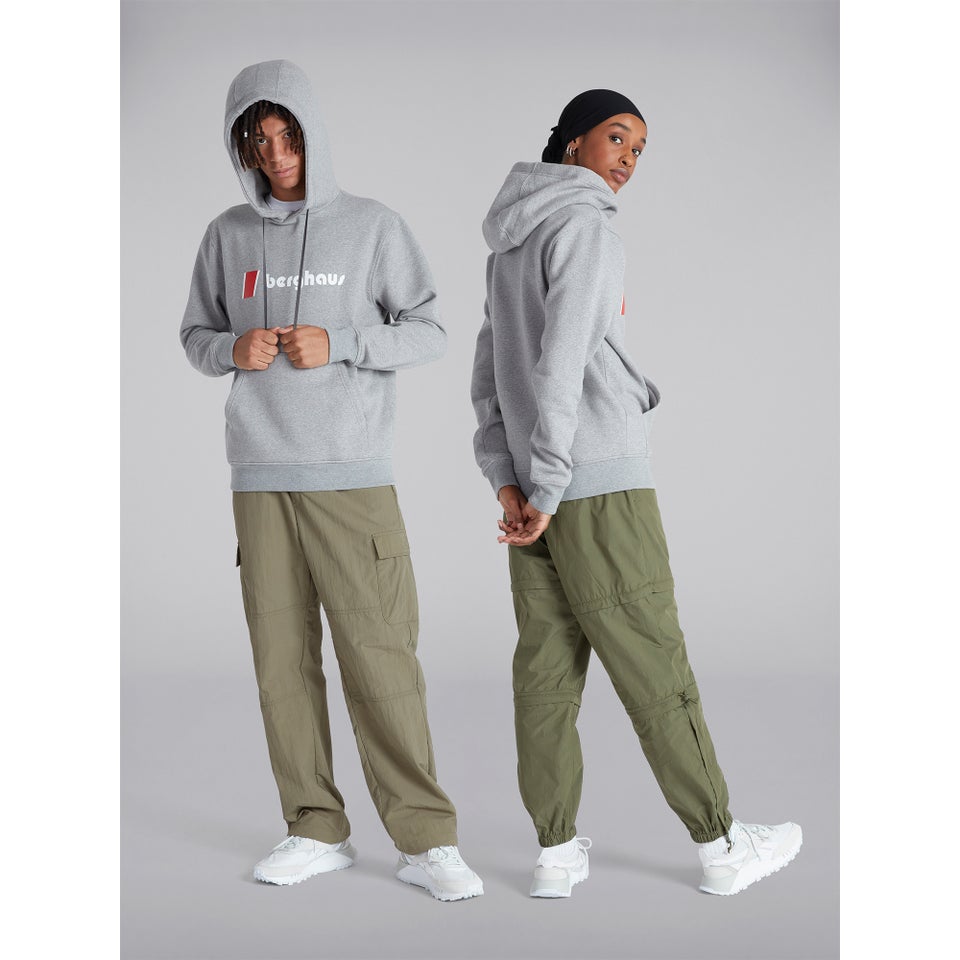 Unisex Heritage Logo Hoody - Dark Grey