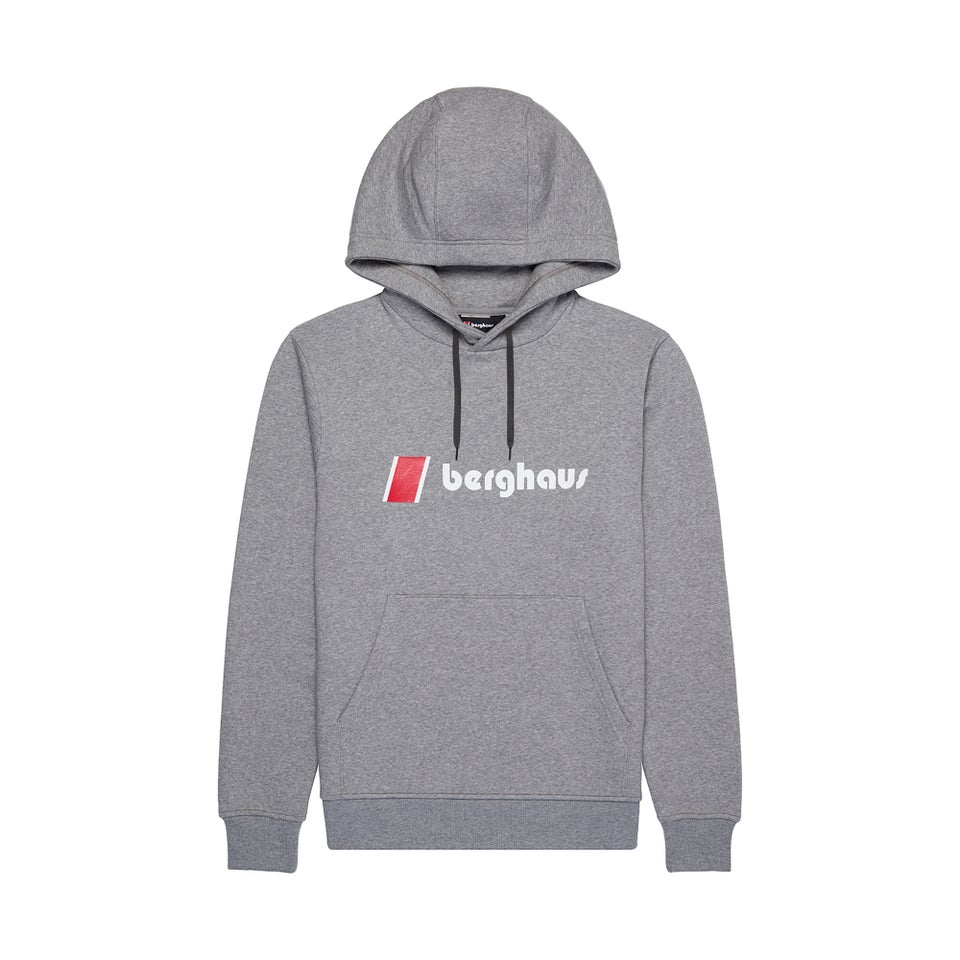 Unisex Heritage Logo Hoody - Dark Grey