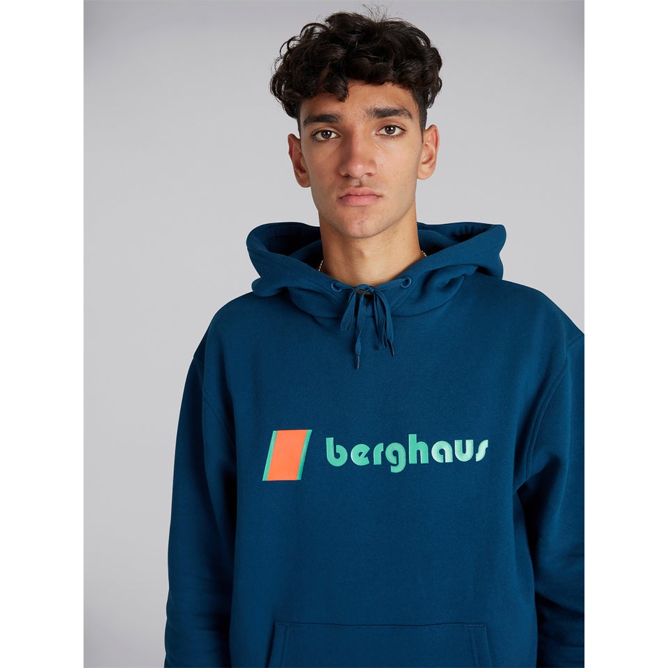 Unisex Heritage Logo Hoody - Gibraltar Sea