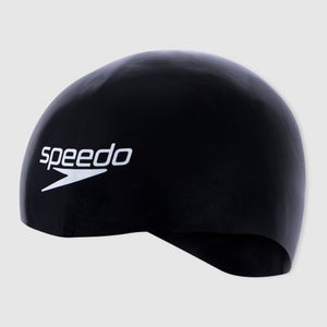 SPEEDO FASTSKIN CAP AU BLACK/WHITE - S