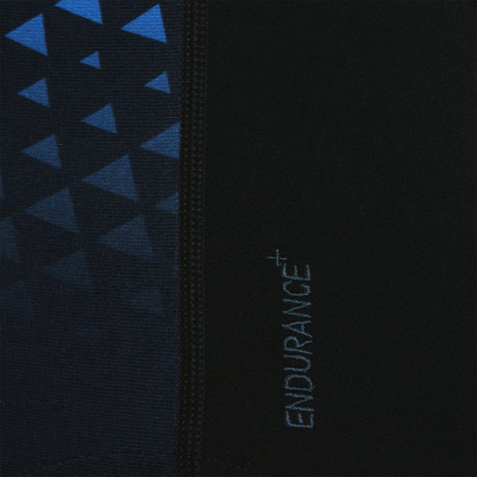 Women's Printed Medalist Swimsuit Black/Green