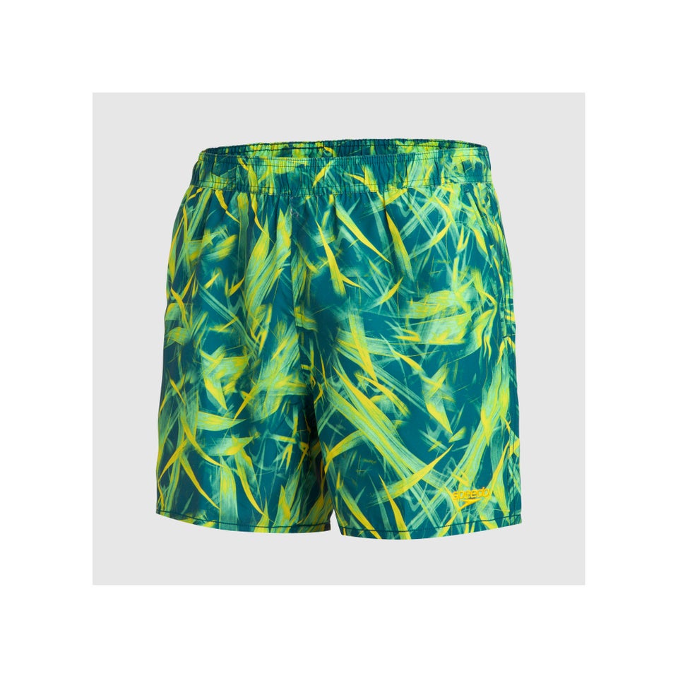 SPEEDO PRT TRIM LEIS 16" WSHT AM GREEN/GREEN