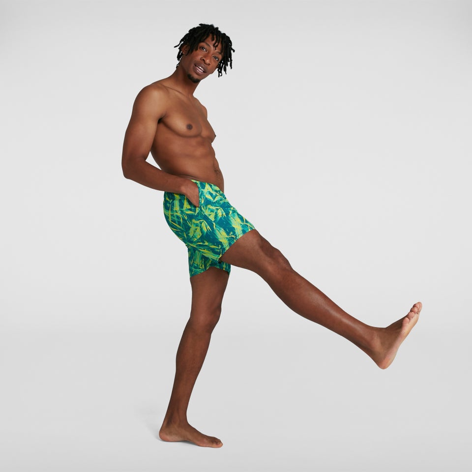 SPEEDO PRT TRIM LEIS 16" WSHT AM GREEN/GREEN