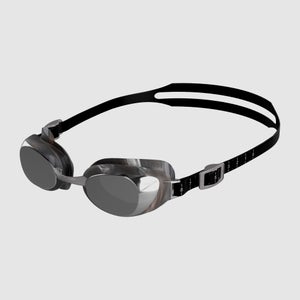 Adult Aquapure Mirror Goggles Black/Silver - One Size