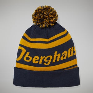 Unisex Berghaus Beanie - Dark Blue/Brown