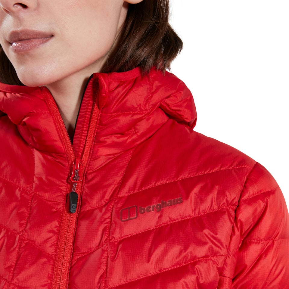 Tephra Stretch Reflect Jacke für Damen - Rot/Dunkelrot