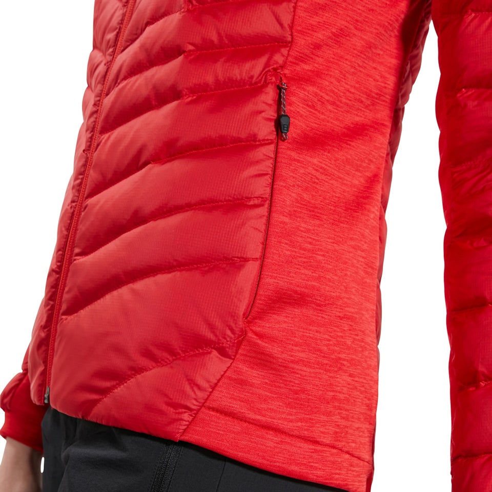 Tephra Stretch Reflect Jacke für Damen - Rot/Dunkelrot