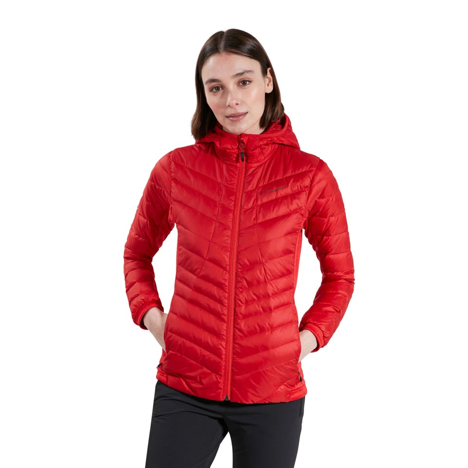 Tephra Stretch Reflect Jacke für Damen - Rot/Dunkelrot