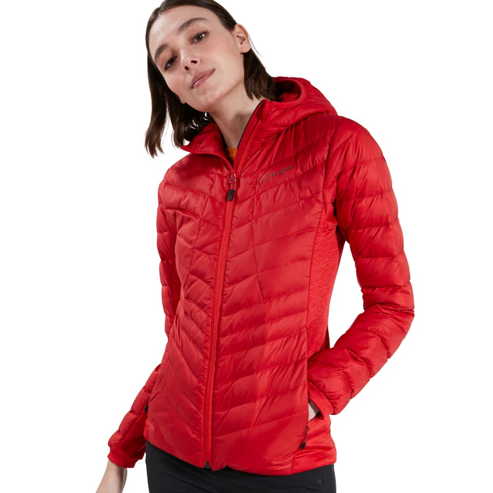 Tephra Stretch Reflect Jacke für Damen - Rot/Dunkelrot