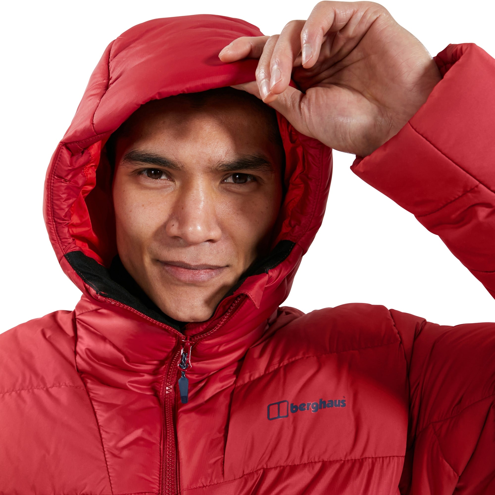 Men's Ronnas Reflect Down Insulated Jacket - Red | Berghaus