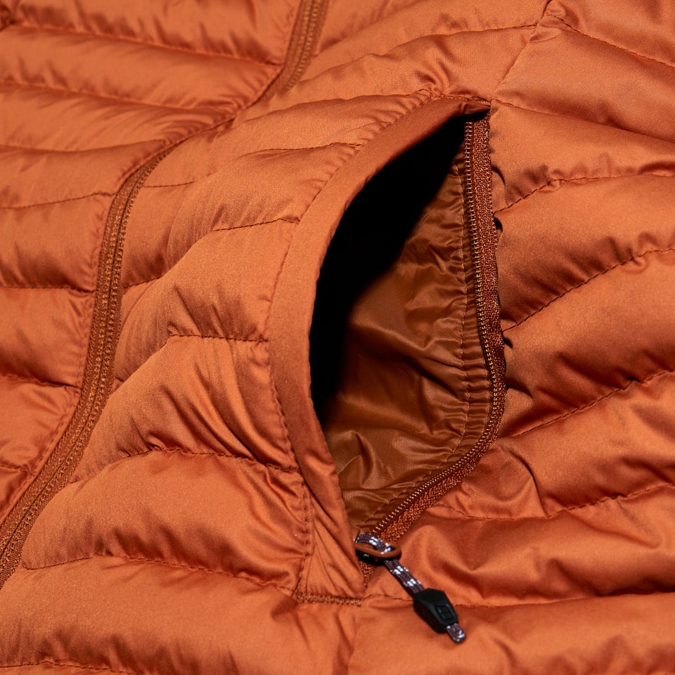 Women's Nula Micro Jacket Long - Brown