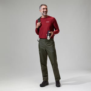 Men's Deluge 2.0 Pant - Dark Green/Brown