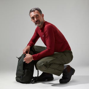 Men's Deluge 2.0 Pant - Dark Green/Brown