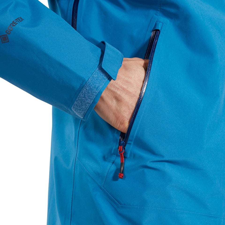 Men's Paclite Peak Vented Gore-Tex Waterproof Jacket -Blue