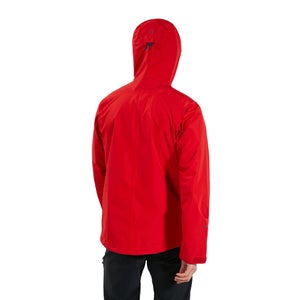 Men's Paclite Peak Vented Gore-Tex Waterproof Jacket - Red