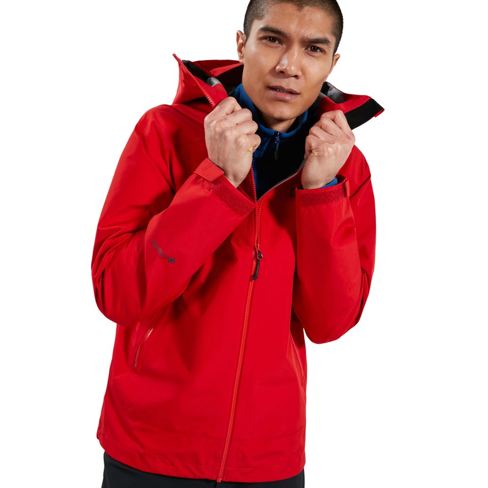 Men's Paclite Peak Vented Gore-Tex Waterproof Jacket - Red