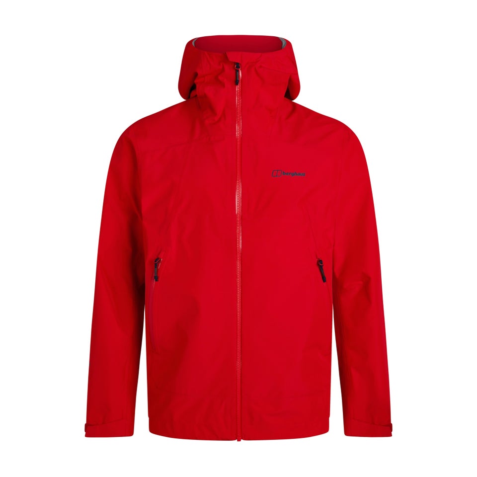 Men's Paclite Peak Vented Gore-Tex Waterproof Jacket - Red