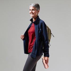 Women's Prism 2.0 Micro Full Zip InterActive - Dark Blue