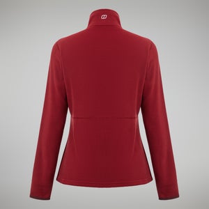Prism 2.0 Micro InterActive Fleece für Damen - Dunkelrot