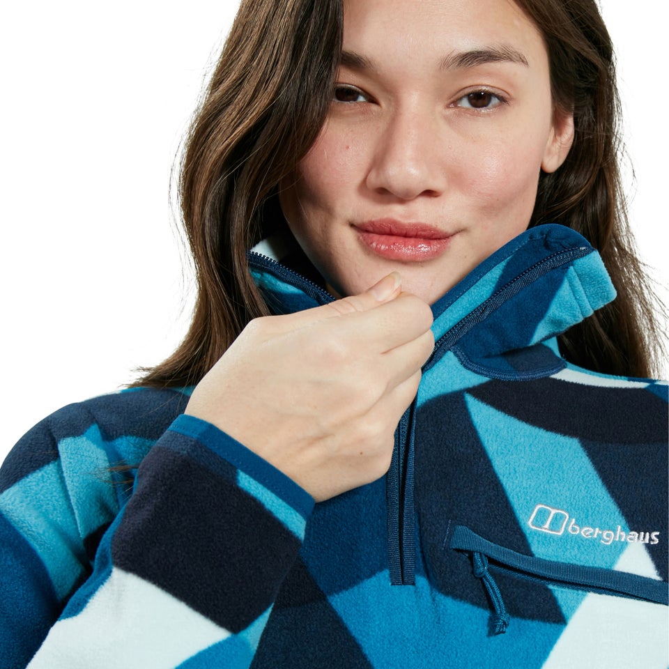 Women's Navala Half Zip Fleece Jacket - Blue