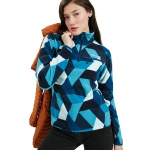 Women's Navala Half Zip Fleece Jacket - Blue