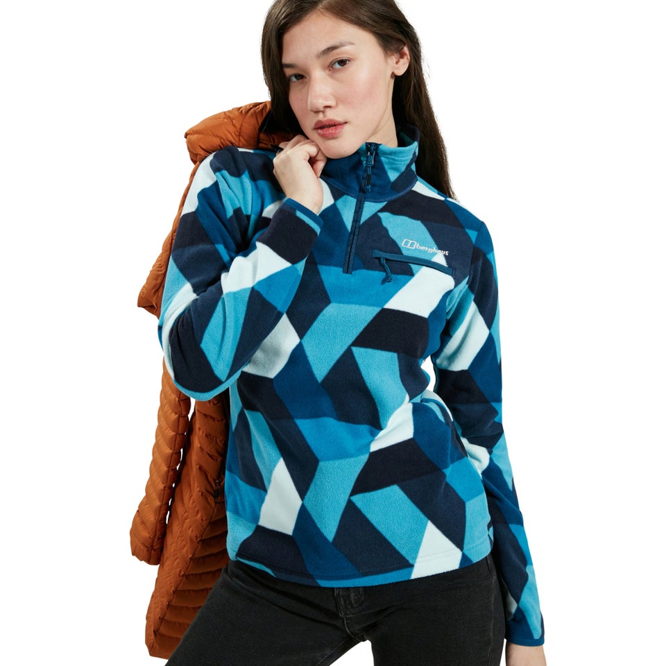 Women's Navala Half Zip Fleece Jacket - Blue