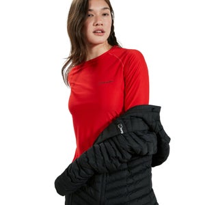 Women's 24/7 Long Sleeve Crew Base Layer - Red