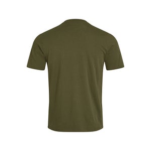 Men's Organic Big Logo T-Shirt Dark Green