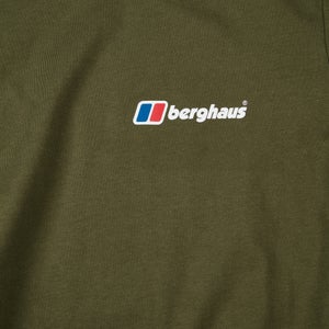 Men's Organic Classic Logo T-Shirt Dark Green