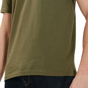 Men's Organic Classic Logo T-Shirt Dark Green