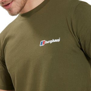 Men's Organic Classic Logo T-Shirt Dark Green