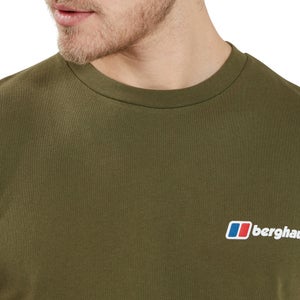Men's Organic Classic Logo T-Shirt Dark Green