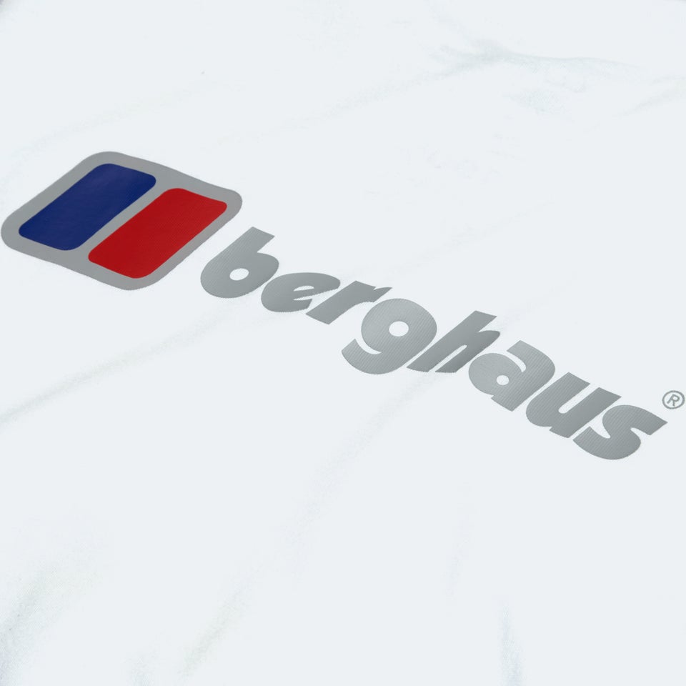 Organic Front & Back Logo T-Shirt für Herren - Weiß